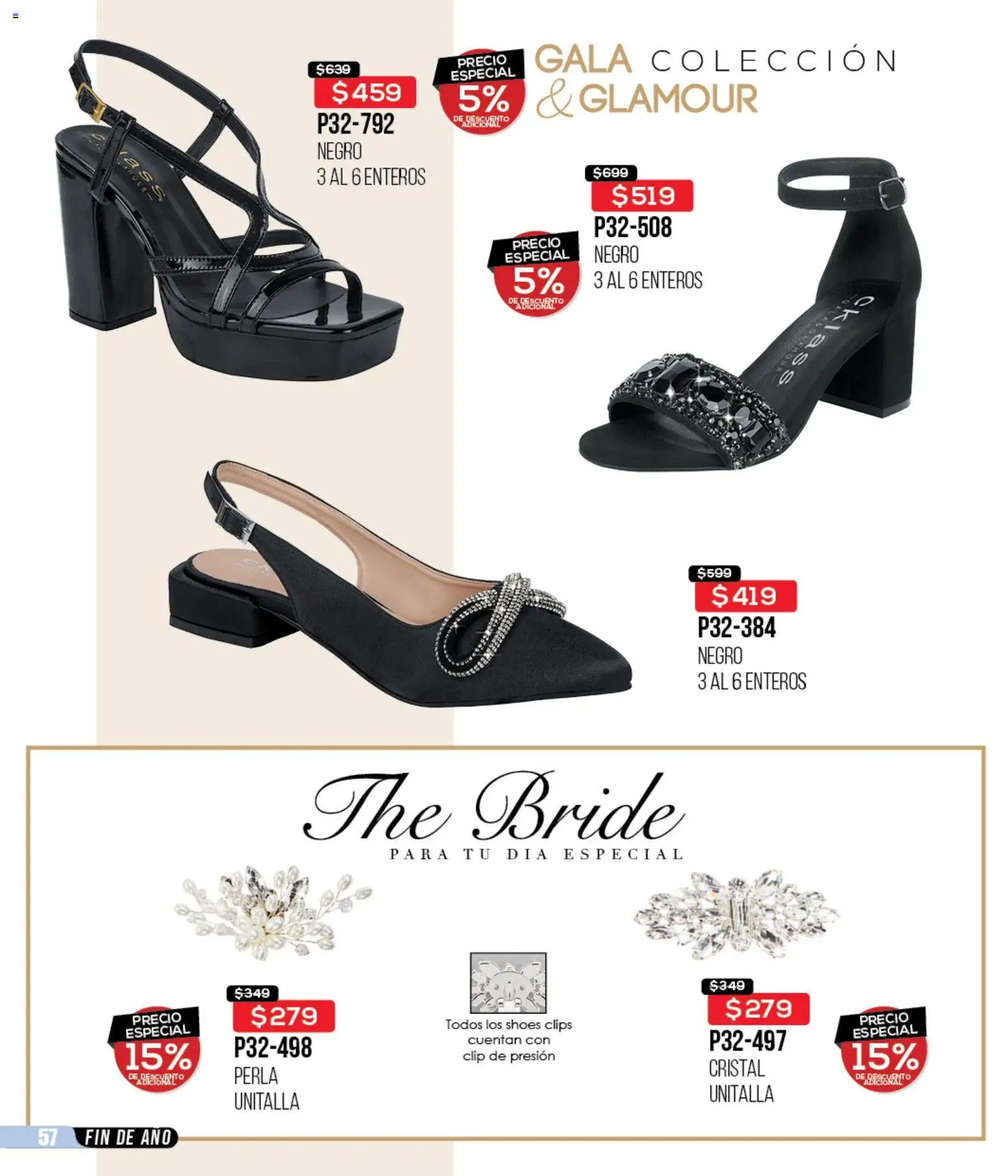 Nuevas ofertas de Cklass válidas en toda la República Mexicana desde el 02.01.2026. ¡Encuentra las mejores ofertas en Cklass catálogo Rebajas Inicio de Año Calzado! | Página: 58