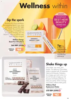 Preview of Nutrimetics Catalogue Step into Spring - valid from 26.09.2025 | Page: 19