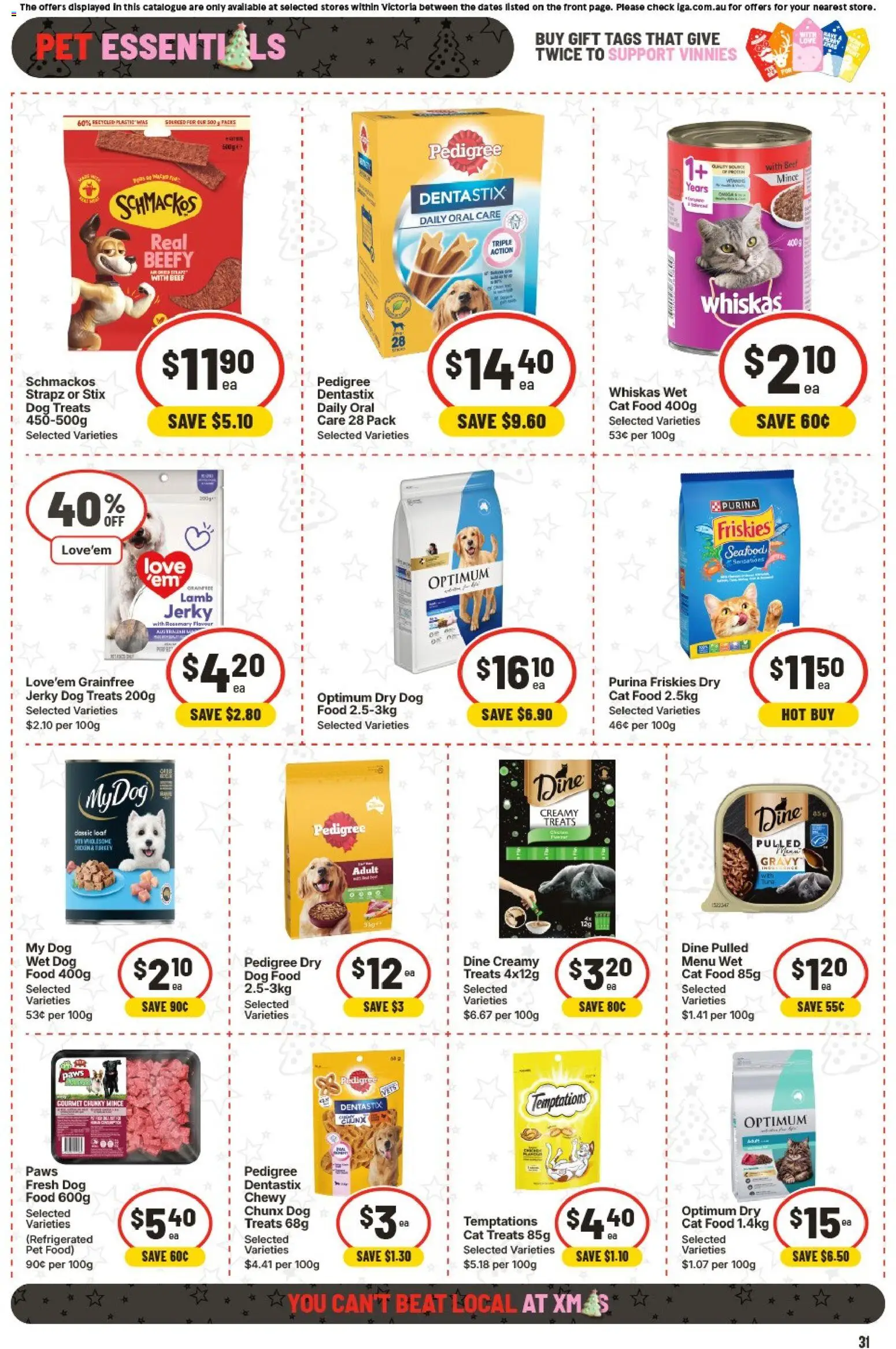 IGA catalogue - valid from 26.11.2025 | Page: 31 | Products: Beer, Dog food, Seafood, Turkey