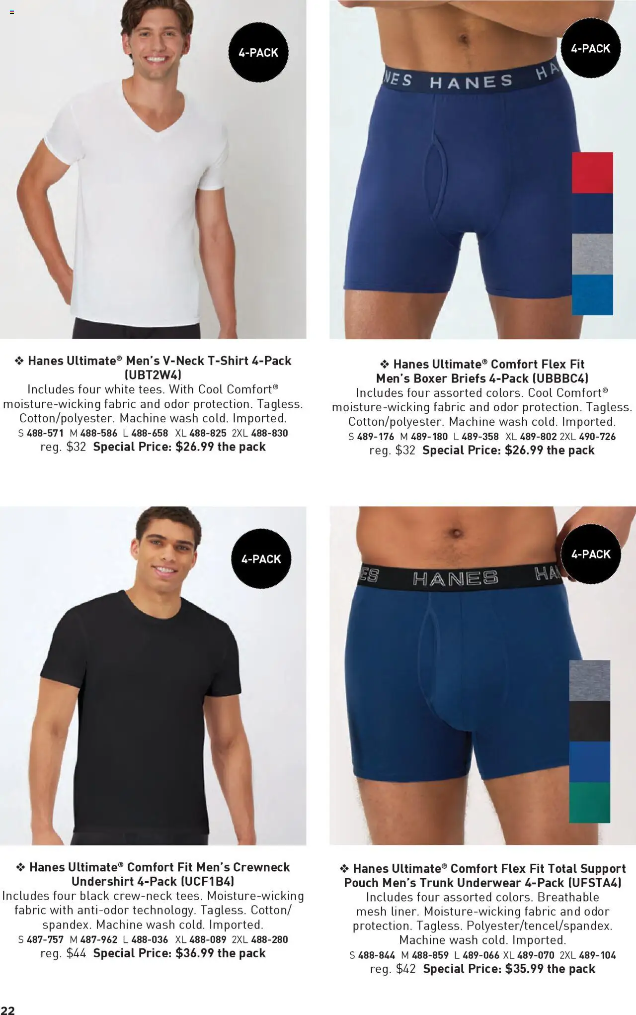 Avon Good Buys Flyer - valid from 13.08.2025 | Page: 22 | Products: Underwear, Briefs