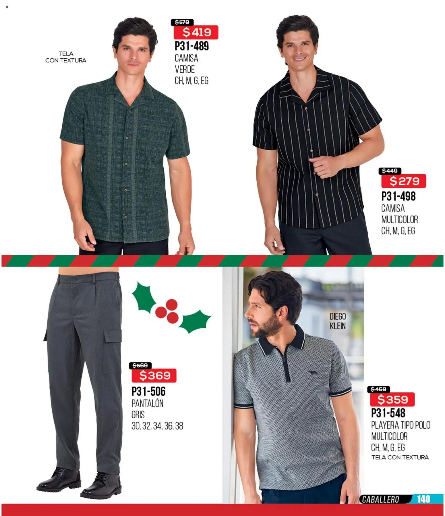 Nuevas ofertas de Cklass válidas en toda la República Mexicana desde el 30.11.2025. ¡Encuentra las mejores ofertas en Cklass catálogo Rebajas Navideñas Ropa! | Página: 149 | Productos: Camisa, Playera