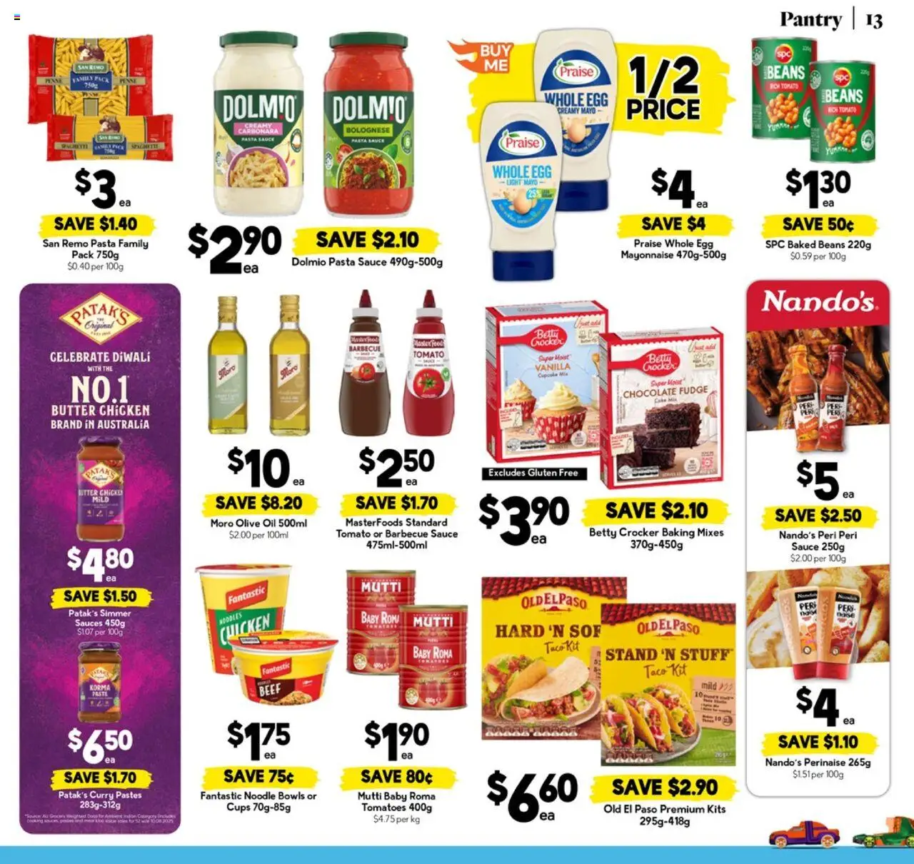 Drakes catalogue - valid from 15.10.2025 | Page: 13 | Products: Light, Oil, Olive oil, Mayonnaise