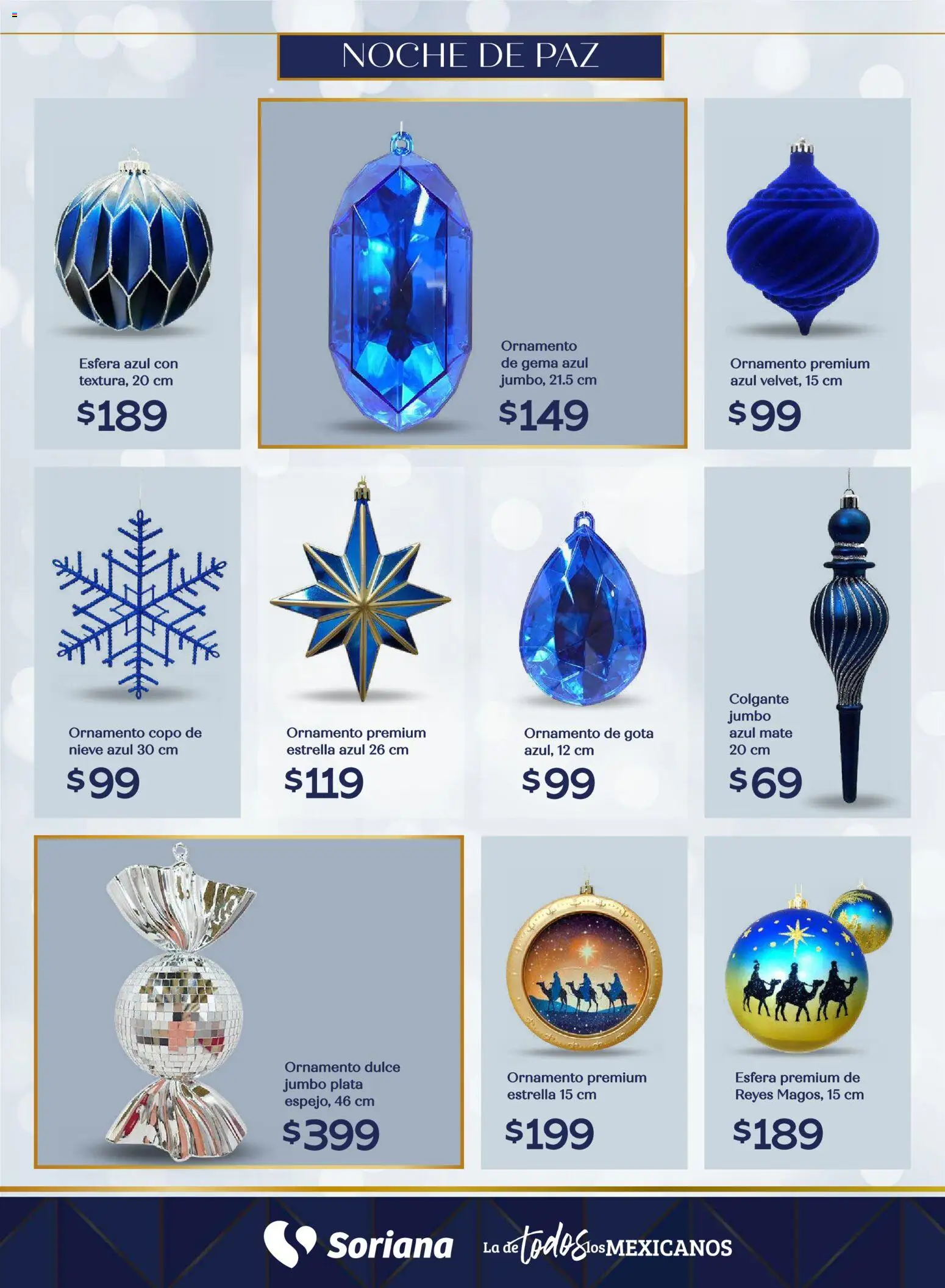 Nuevas ofertas de Soriana válidas en toda la República Mexicana desde el 25.09.2025. ¡Encuentra las mejores ofertas en Soriana - Decoración Navideña Súper Nacional! | Página: 10 | Productos: Mate