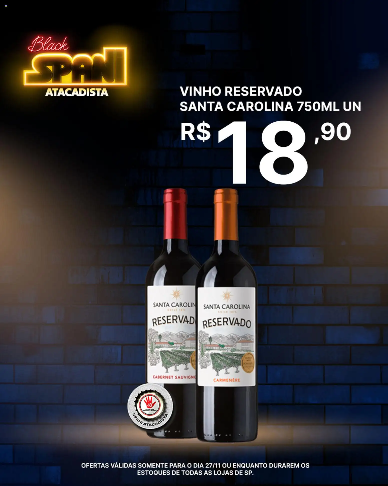 Spani Atacadista Folheto - válido de 27.11.2025 | Página: 4 | Produtos: Vinho