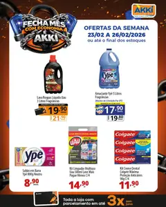 Akki Atacadista - Ofertas da semana - Pré-Visualização do folheto da loja Akki Atacadista, válido de 23.02.2026