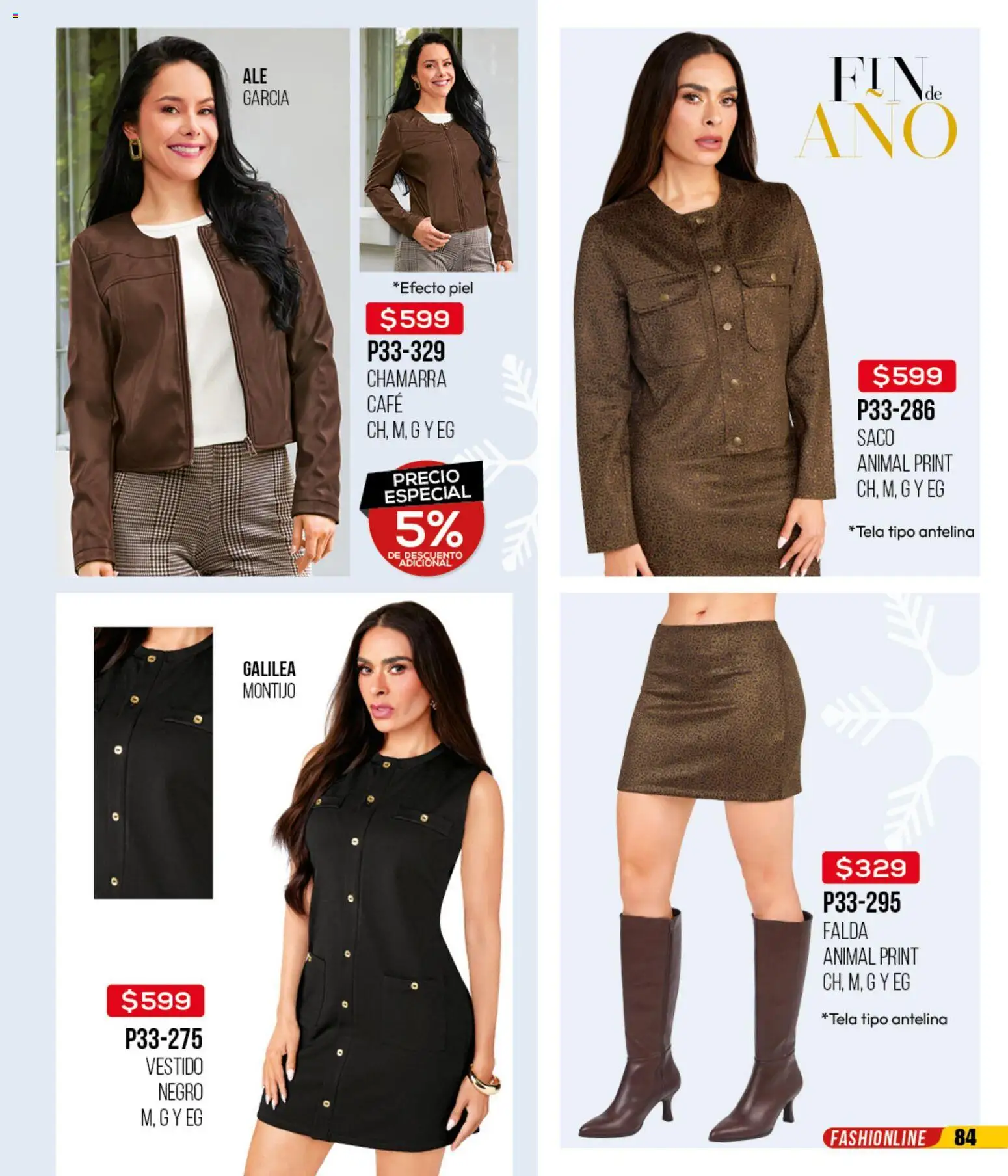 Nuevas ofertas de Cklass válidas en toda la República Mexicana desde el 02.01.2026. ¡Encuentra las mejores ofertas en Cklass catálogo Rebajas de Inicio de Año Ropa! | Página: 85 | Productos: Chamarra, Café, Vestido, Falda