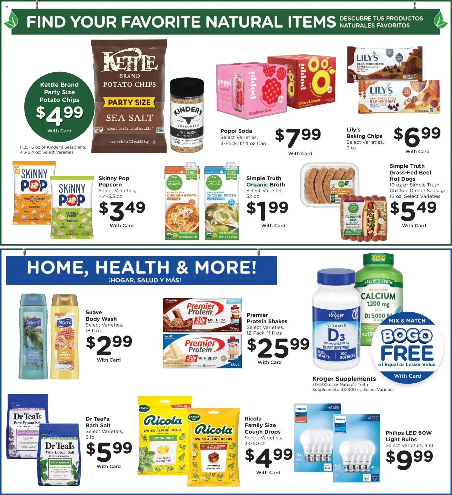 Smith's Weekly Ad - valid from 29.10.2025 | Page: 9 | Products: Vitamin, Lemon, Sausage, Weight
