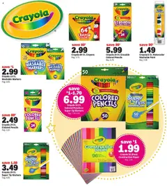Meijer Back-to-School for Less - valid from 13.07.2025 | Page: 3 | Products: Pencil, Watercolor, Pin, Sheet