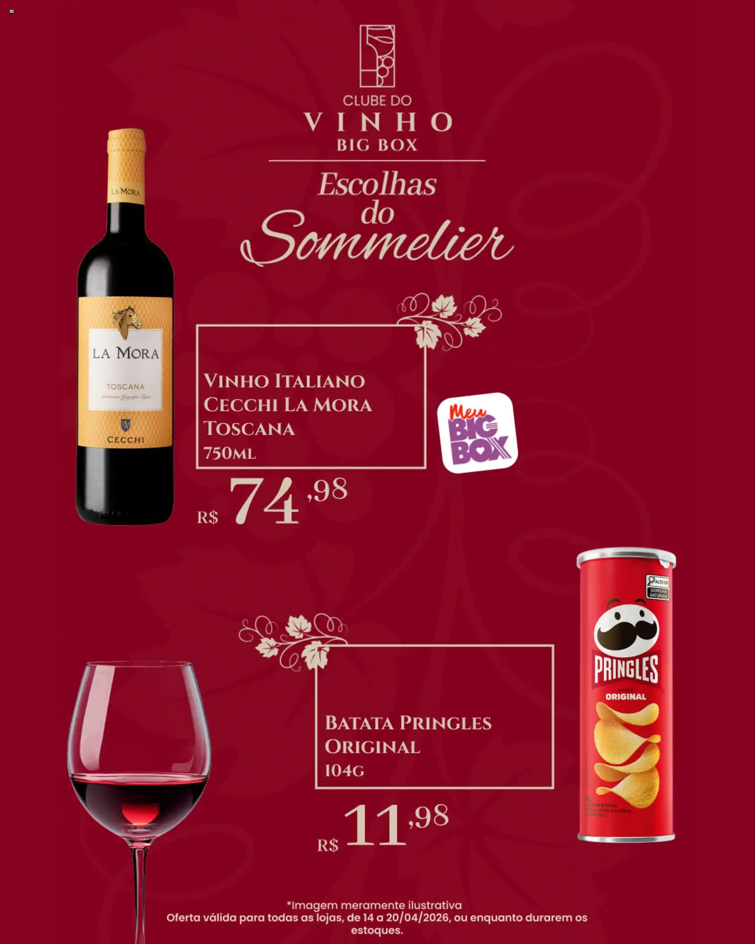 Big Box Folheto - válido de 14.04.2026 | Página: 5 | Produtos: Vinho, Batata