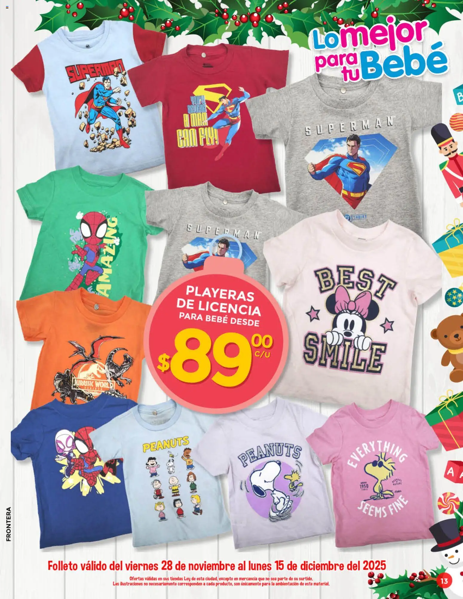 Nuevas ofertas de Casa Ley válidas en toda la República Mexicana desde el 28.11.2025. ¡Encuentra las mejores ofertas en Casa Ley folleto Cuenta con ternura! | Página: 14