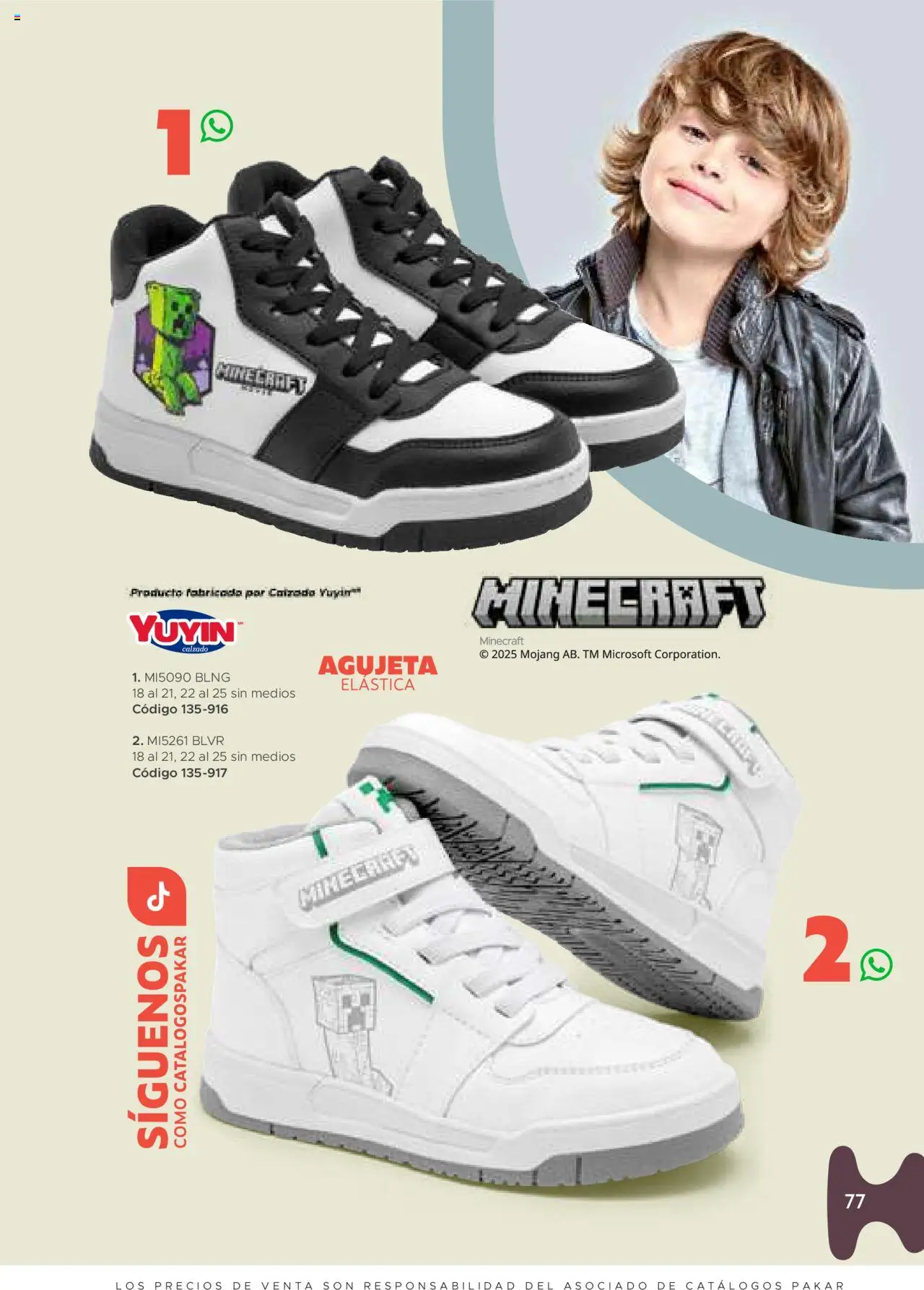 Nuevas ofertas de SC Pakar válidas en toda la República Mexicana desde el 24.07.2025. ¡Encuentra las mejores ofertas en SC Pakar - Catálogo Nino otoño / invierno! | Página: 77