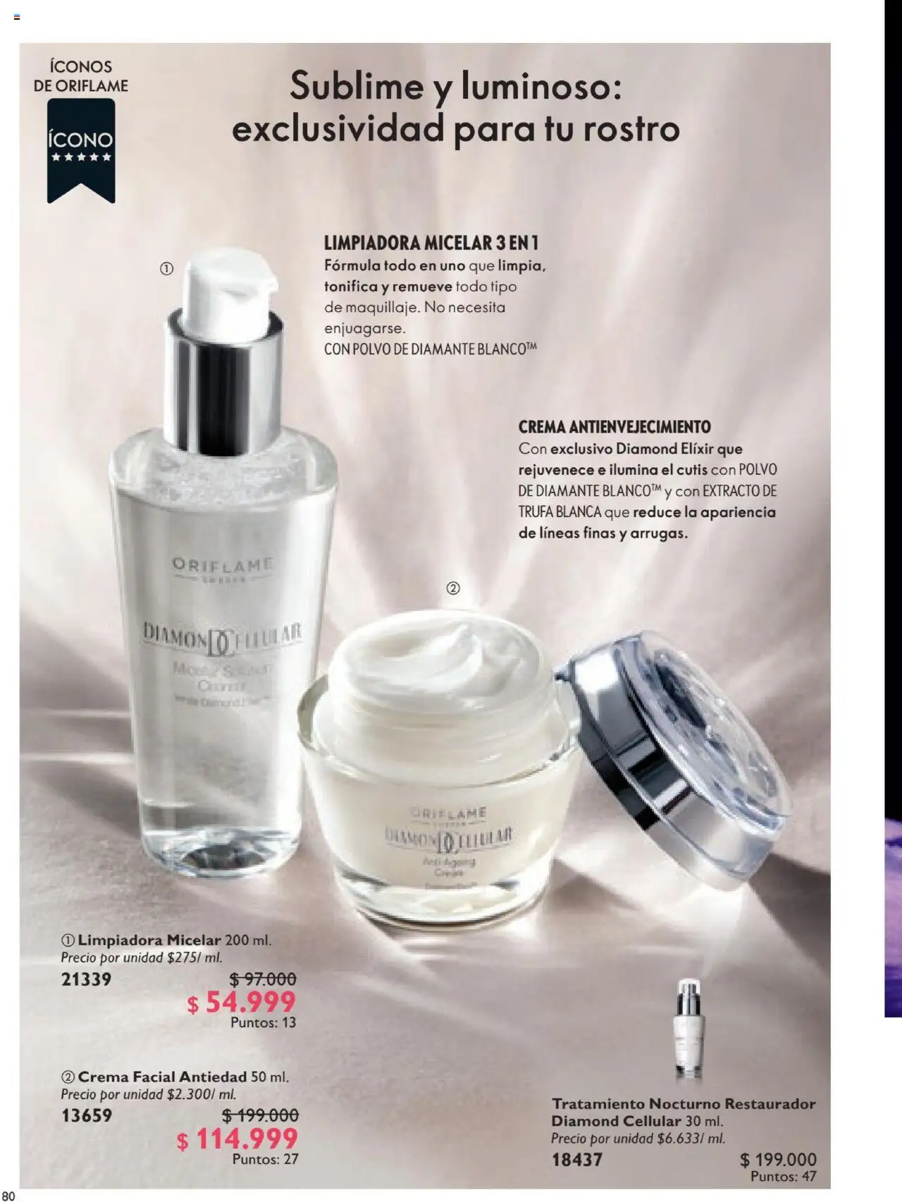 Oriflame revista - valida desde el 12.07.2025 | Página: 80 | Productos: Crema, Polvo