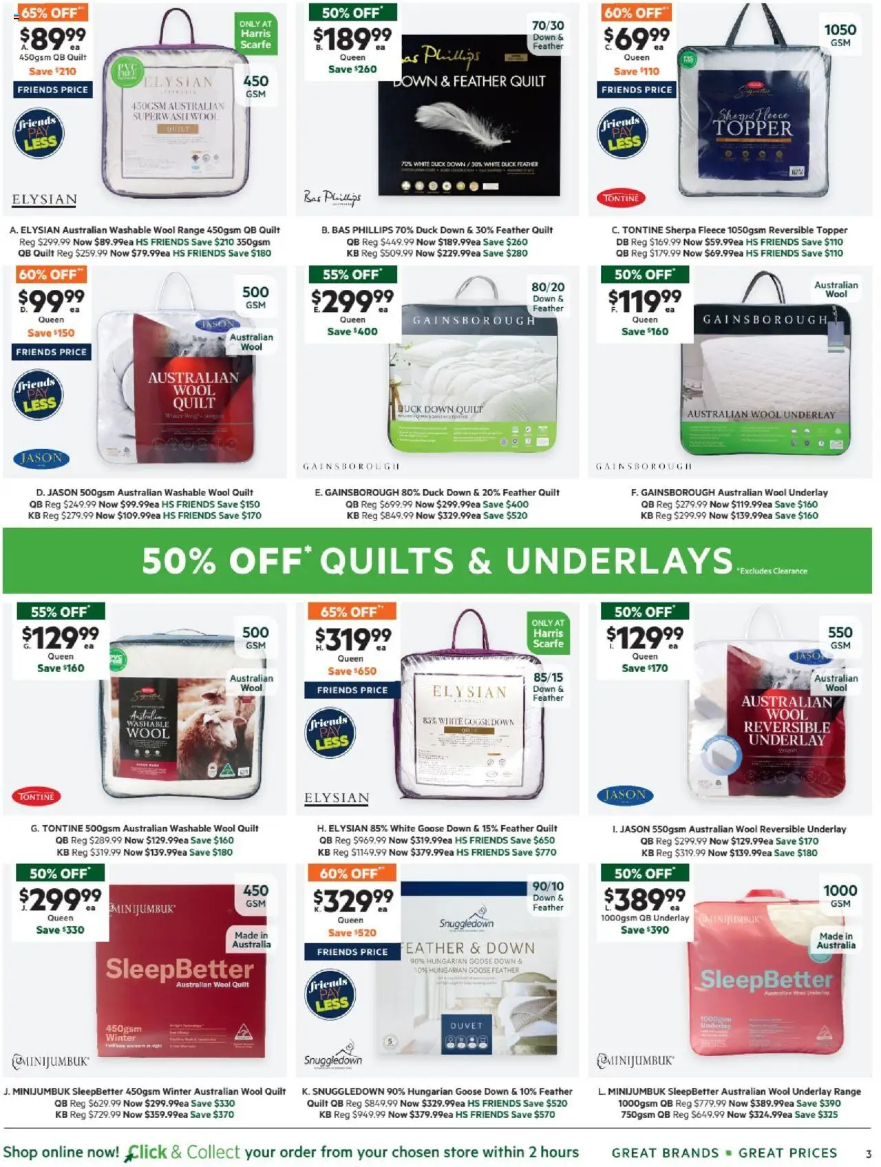 Harris Scarfe catalogue - valid from 28.06.2025 | Page: 3 | Products: Duck, Weight