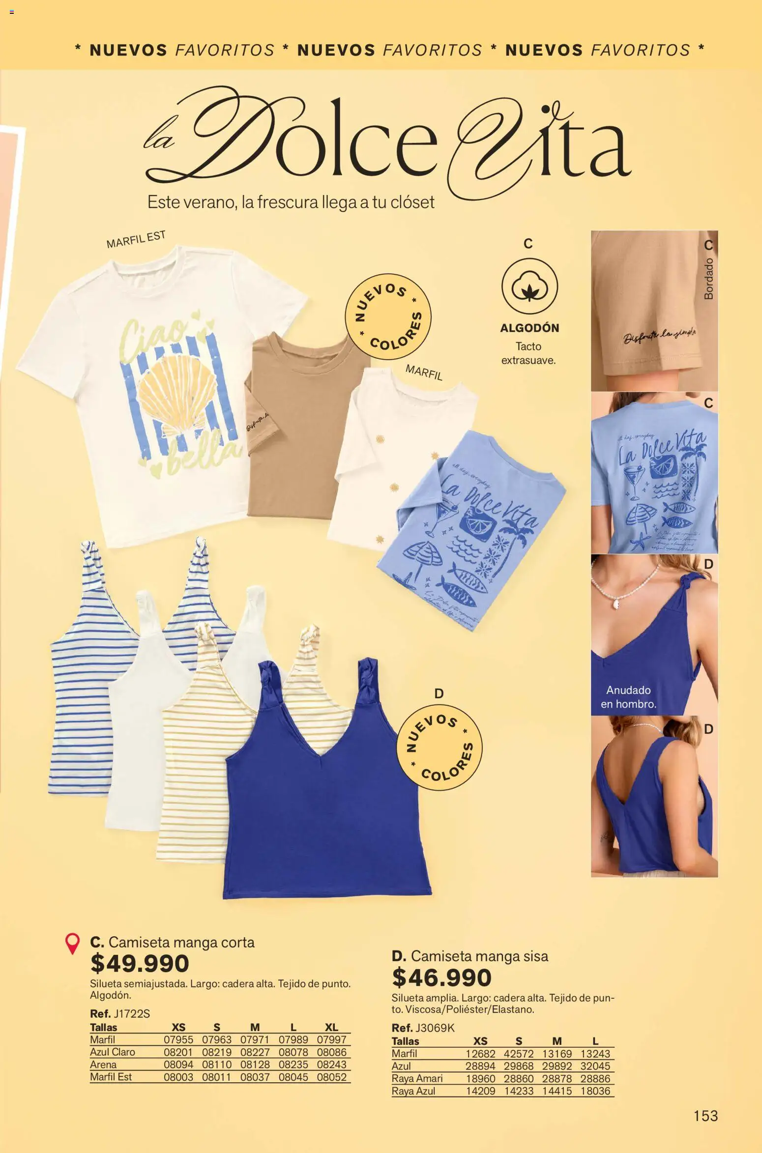 Leonisa revista - valida desde el 01.02.2026 | Página: 153 | Productos: Algodón, Camiseta, Camiseta manga sisa, Clóset