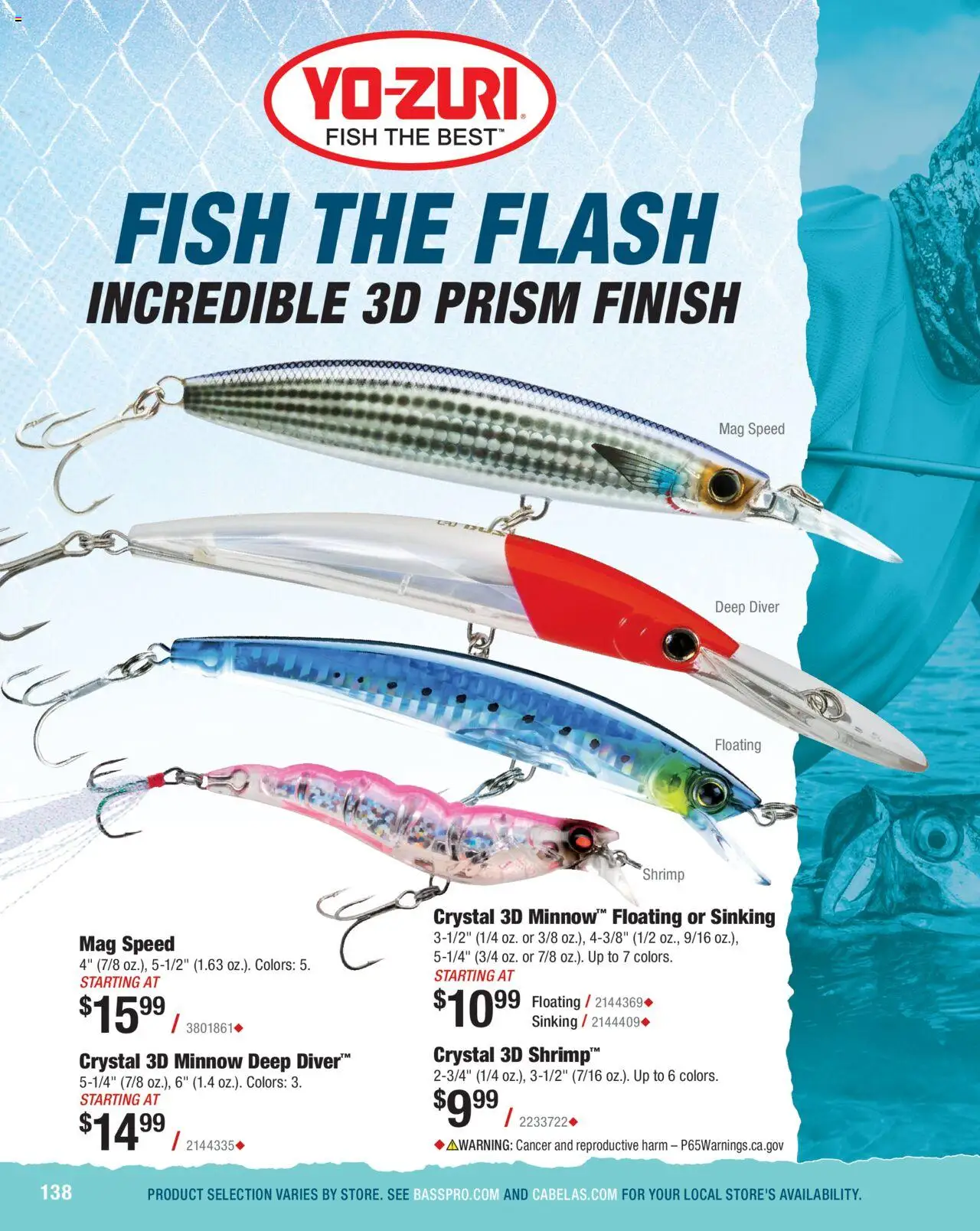 Cabela's Saltwater Specialist 25 - valid from 01.01.2025 | Page: 138 | Products: Fish