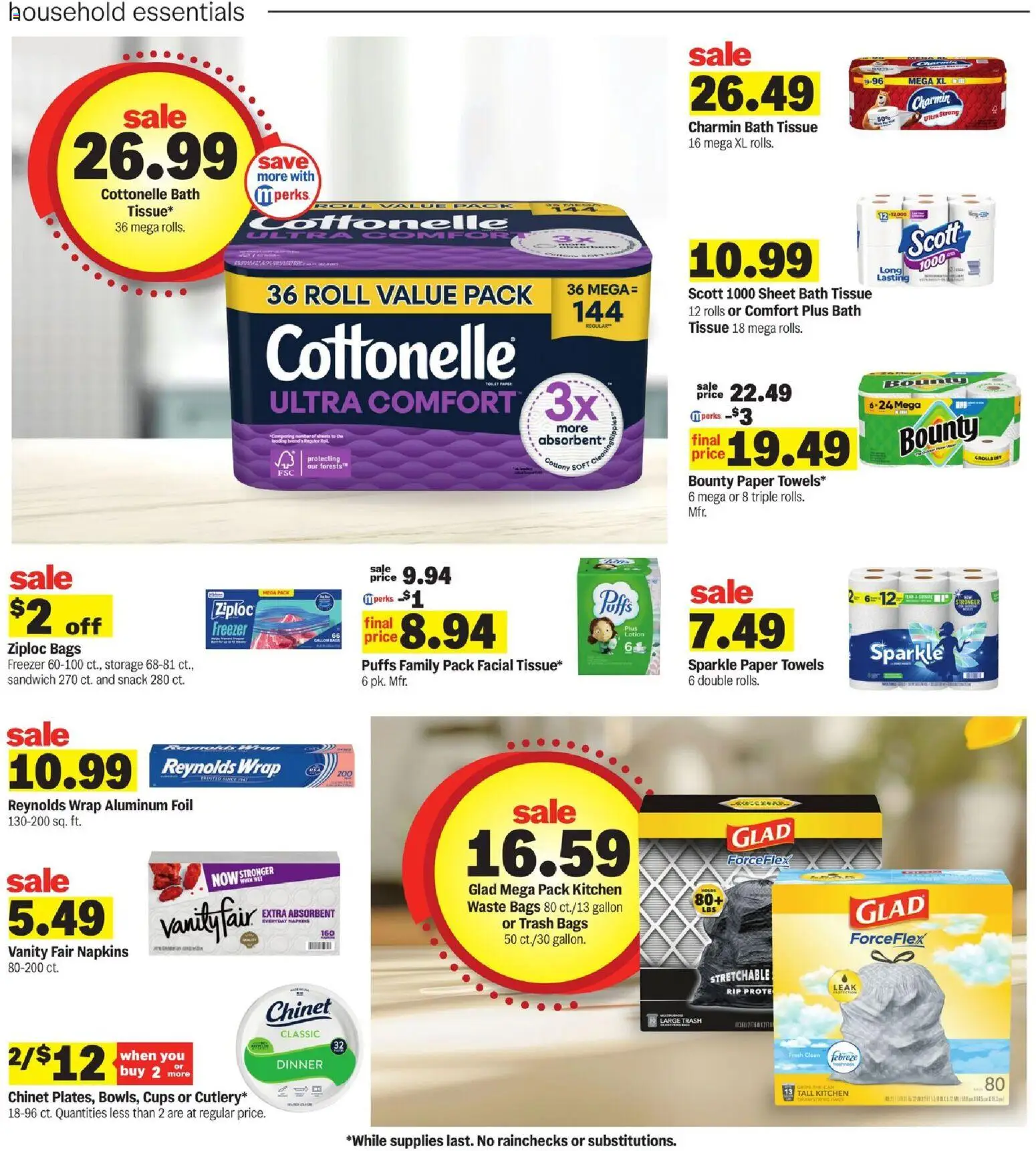Meijer Weekly Ad - MI - valid from 28.01.2026 | Page: 34 | Products: Bath, Sheet, Freezer