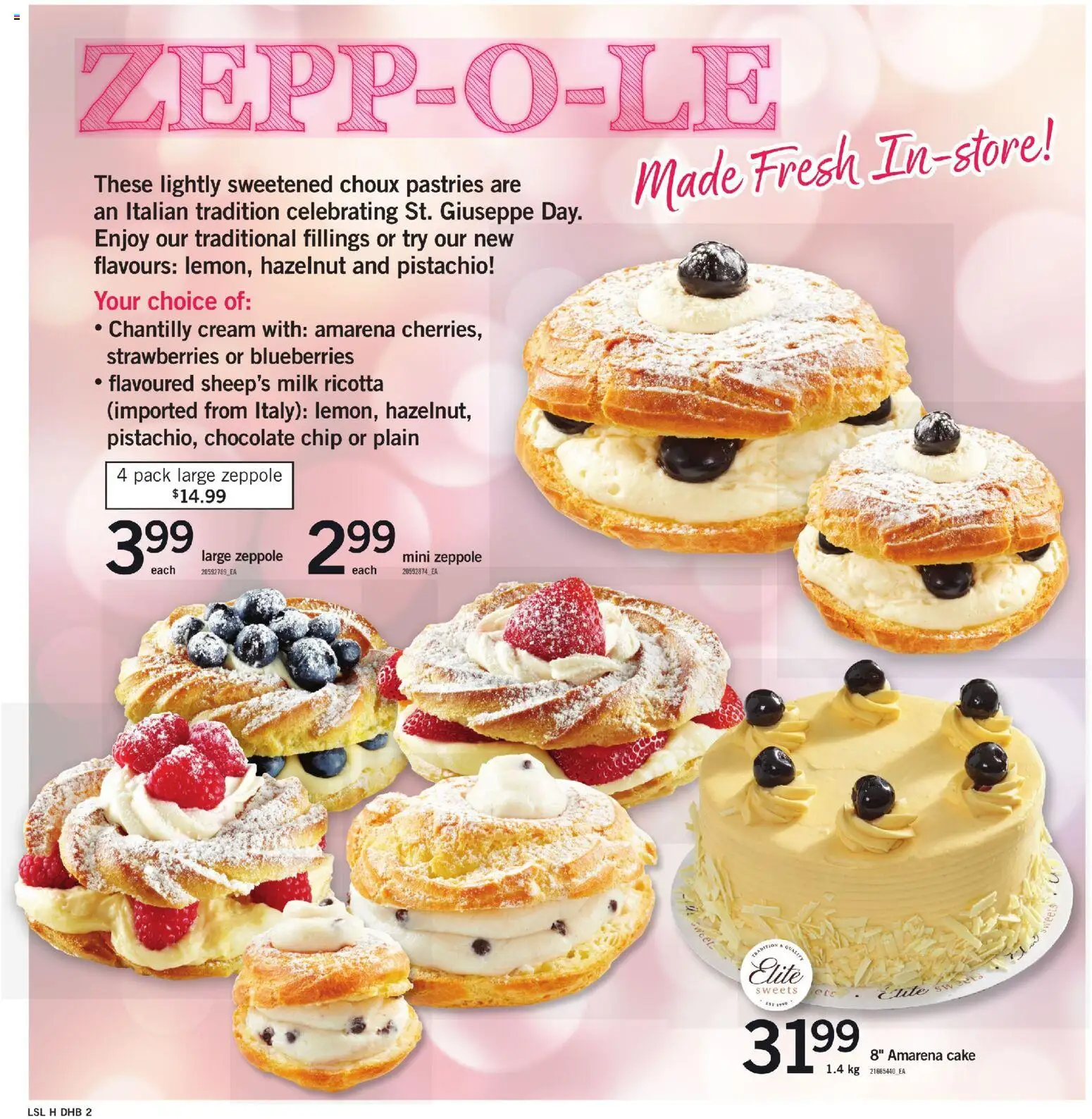 Loblaws flyer valid from 12.03.2026 | Page: 5 | Products: Strawberries, Cream, Milk, Chocolate