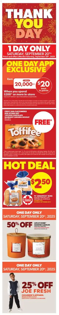 Preview of Real Canadian Superstore weekly flyer / circulaire from shop Real Canadian Superstore valid from 18.09.2025