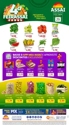 Assaí Atacadista ofertas - RR - Pré-Visualização do folheto da loja Assaí Atacadista, válido de 29.04.2026