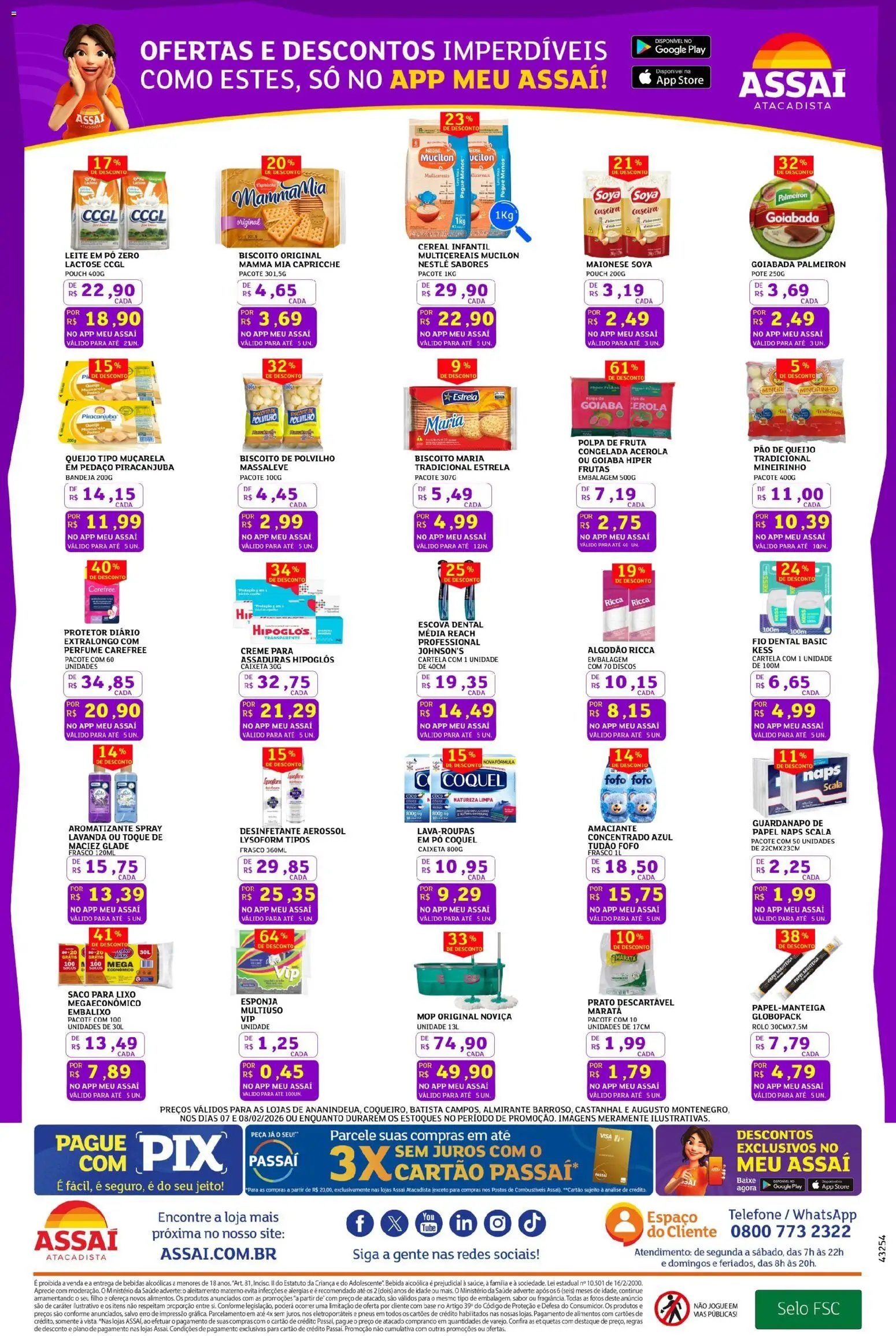 Assaí Atacadista Folheto - válido de 07.02.2026 | Página: 3