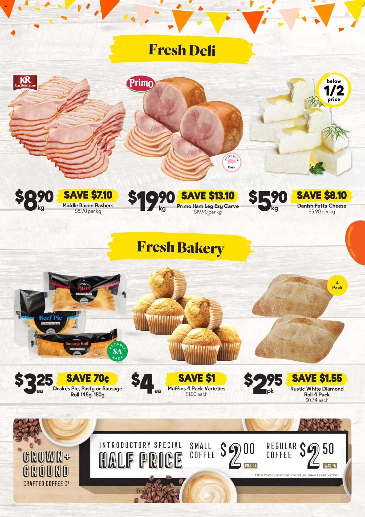 Drakes catalogue - valid from 19.11.2025 | Page: 3 | Products: Diamond, Cheese, Coffee, Bakery