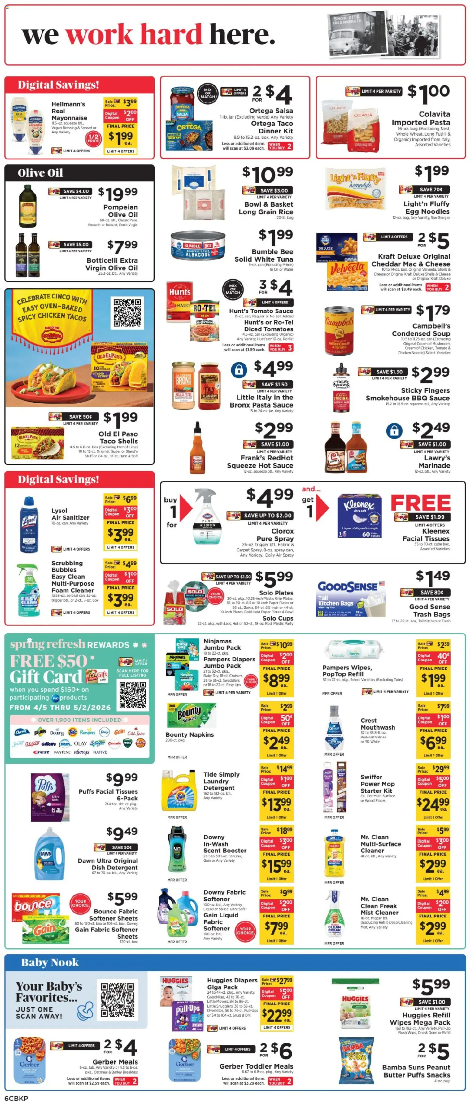 ShopRite Weekly Ad - valid from 17.04.2026 | Page: 7 | Products: Butter, Fabric softener, Starter, UPS