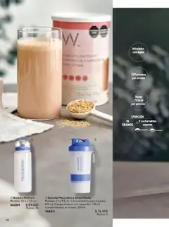 Oriflame revista - valida desde el 12.07.2025 | Página: 104 | Productos: Agua, Botella, Polvo, Mezcladora