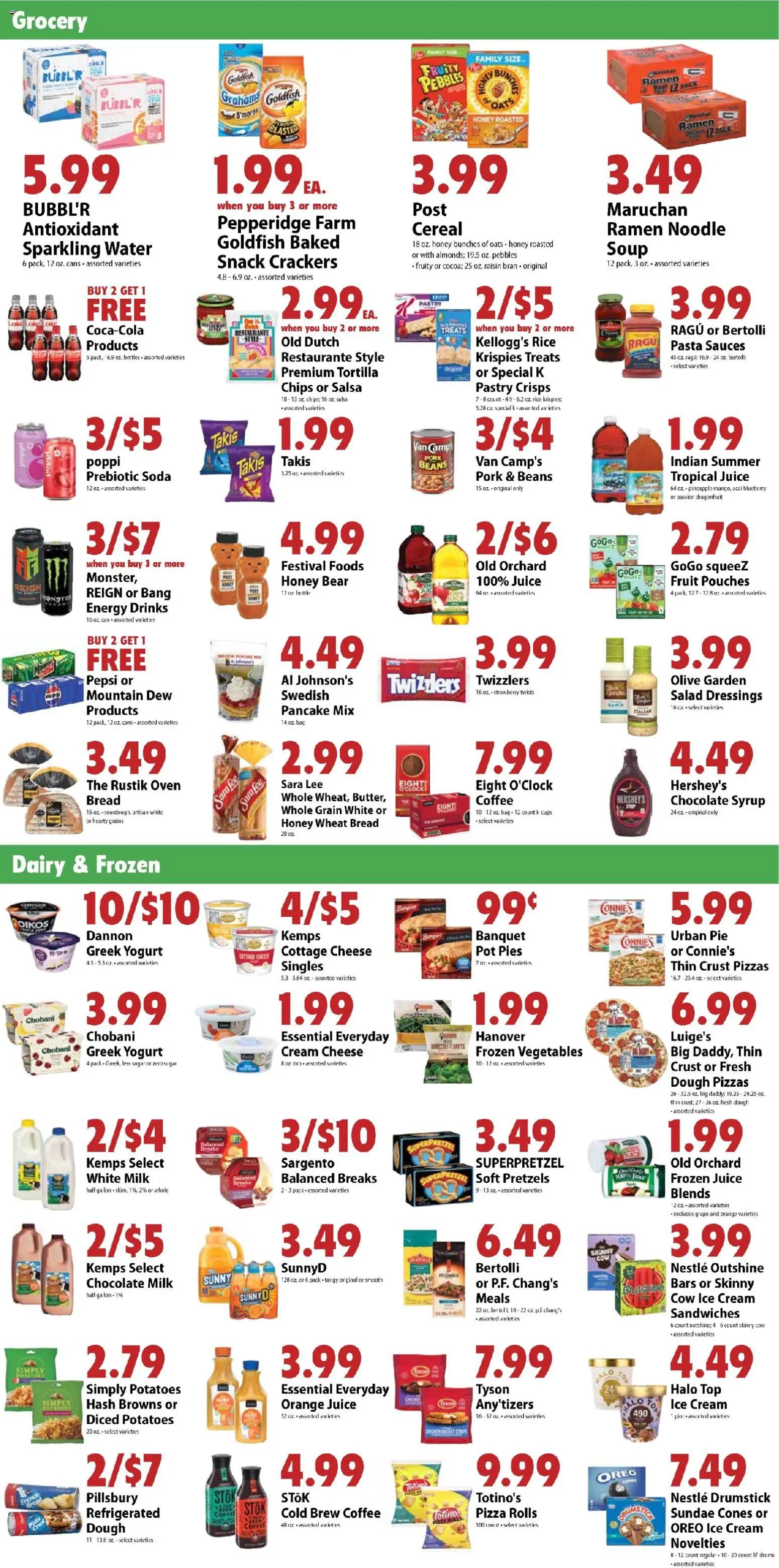 Festival Foods Weekly Ad - valid from 15.04.2026 | Page: 4 | Products: Pork, Rice, Cream, Bag
