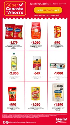 Vista previa Hipermercado Libertad catálogo válido desde el 12.12.2025