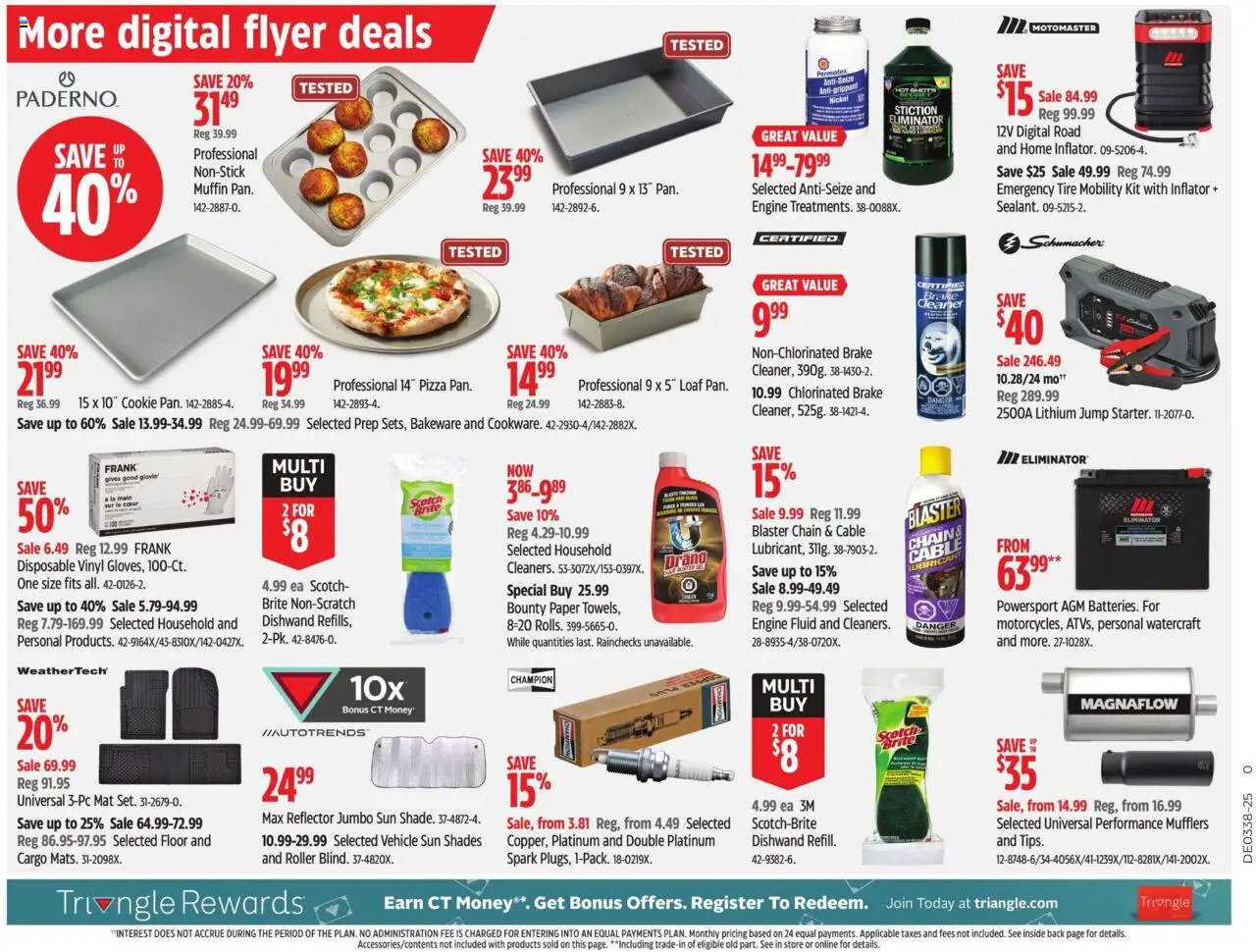 Canadian Tire flyer valid from 12.09.2025 | Page: 36 | Products: Cable, Pizza