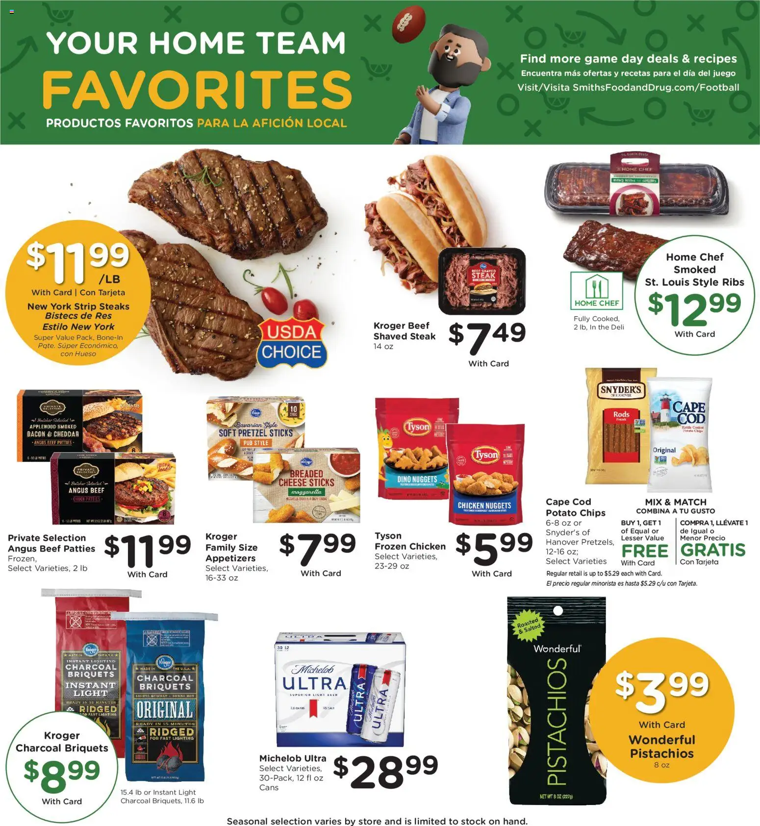 Smith's Weekly Ad - valid from 03.12.2025 | Page: 7 | Products: Cheese, Beer, Beef, Game