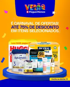 Pague Menos - Catálogo atual - Pré-Visualização do folheto da loja Pague Menos, válido de 09.02.2026
