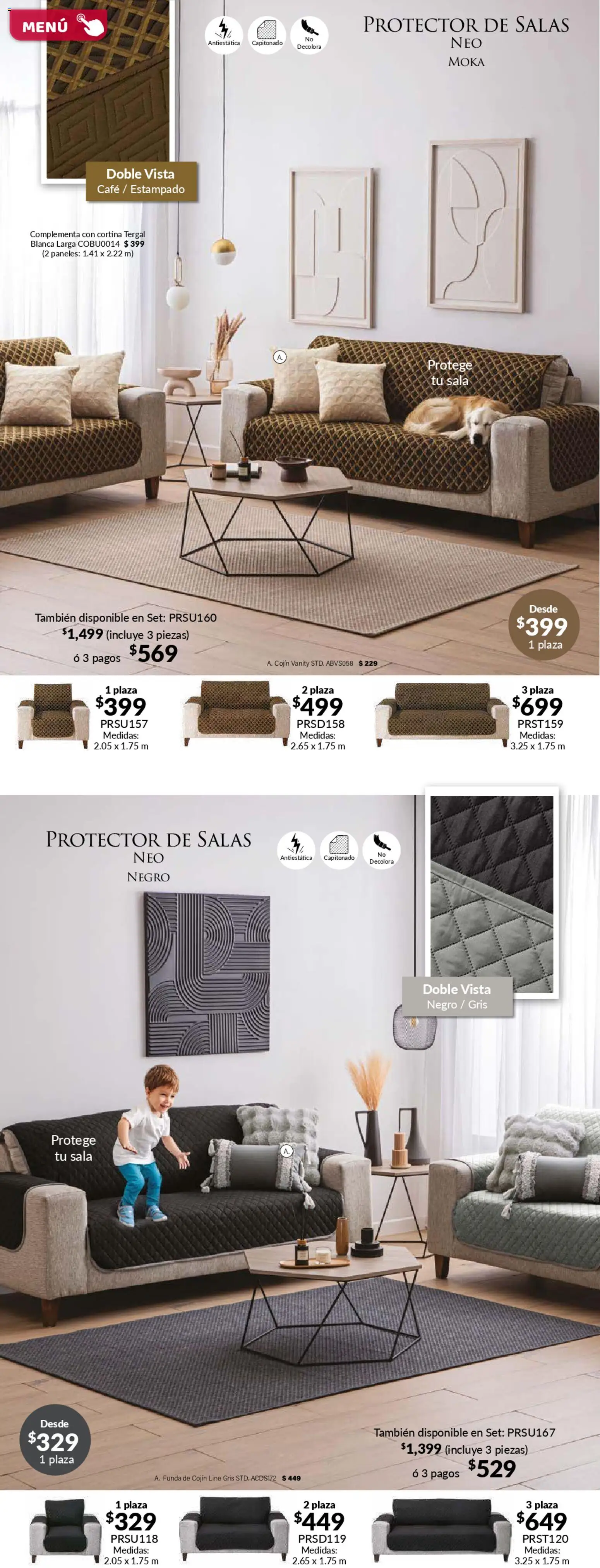 Nuevas ofertas de Colchas Concord válidas en toda la República Mexicana desde el 01.02.2026. ¡Encuentra las mejores ofertas en Colchas Concord catálogo! | Página: 129 | Productos: Café, Funda