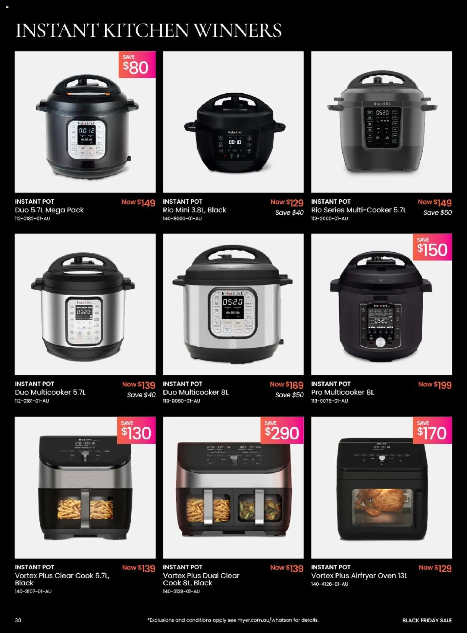 Myer catalogue - valid from 17.11.2025 | Page: 30 | Products: Pot, Oven