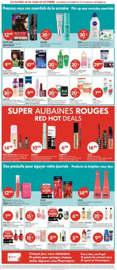 Preview of Pharmaprix weekly flyer / circulaire from shop Pharmaprix valid from 18.10.2025 | Page: 10