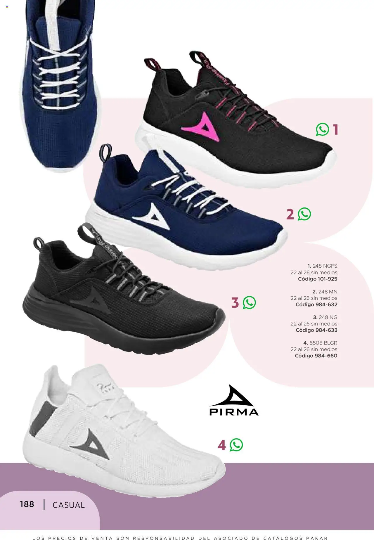 Nuevas ofertas de SC Pakar válidas en toda la República Mexicana desde el 24.07.2025. ¡Encuentra las mejores ofertas en SC Pakar - Catálogo Casual otoño / invierno! | Página: 188