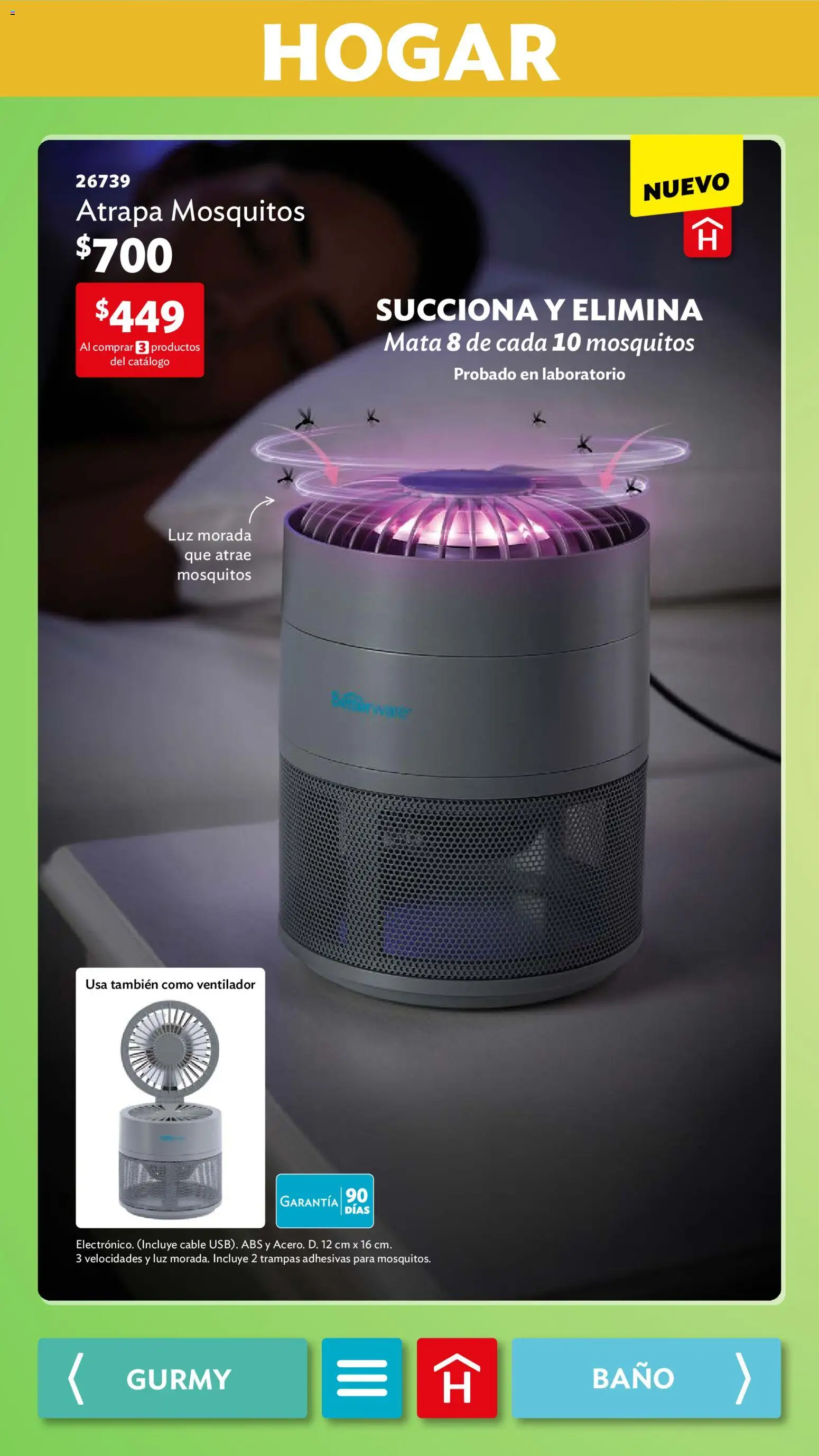 Nuevas ofertas de Betterware válidas en toda la República Mexicana desde el 04.05.2026. ¡Encuentra las mejores ofertas en Betterware campaña 5 2026! | Página: 70 | Productos: Ventilador, Cable, Baño