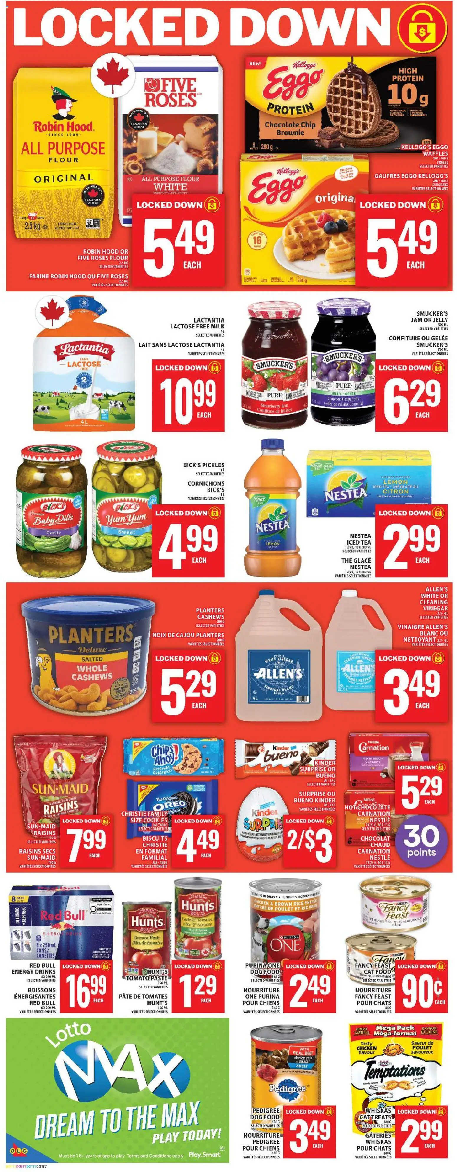 Food Basics flyer valid from 19.03.2026 | Page: 9 | Products: Chips, Milk, Chocolate, Chicken