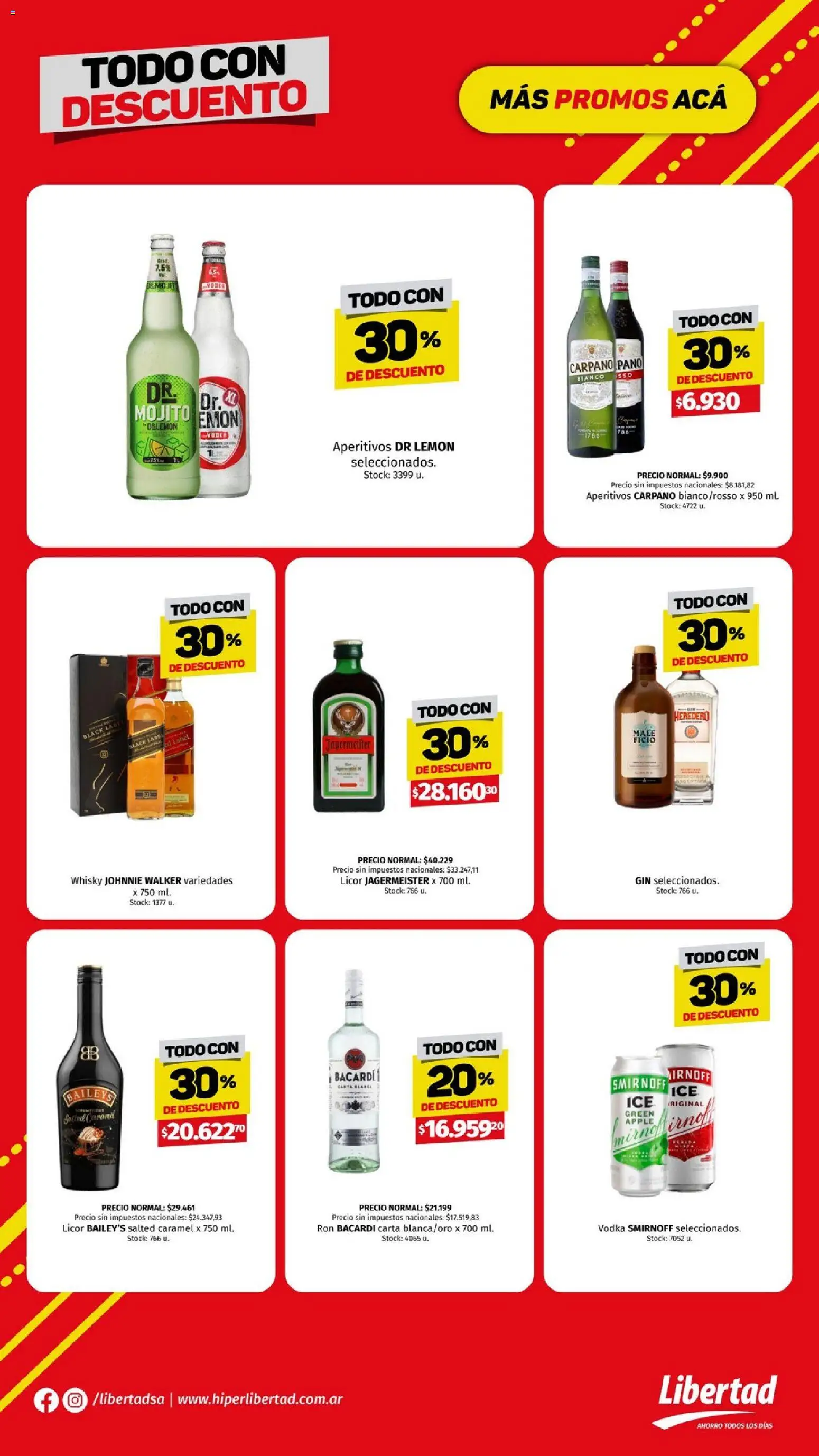 Hipermercado Libertad catálogo │ válido desde el 18.12.2025 | Página: 11 | Productos: Vodka, Whisky, Gin