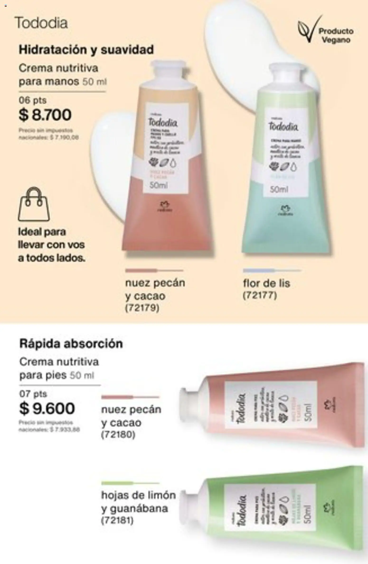 Catálogo Natura Ciclo 1/2026 │ válido desde el 04.12.2025 | Página: 184 | Productos: Limón, Nuez, Cacao, Crema