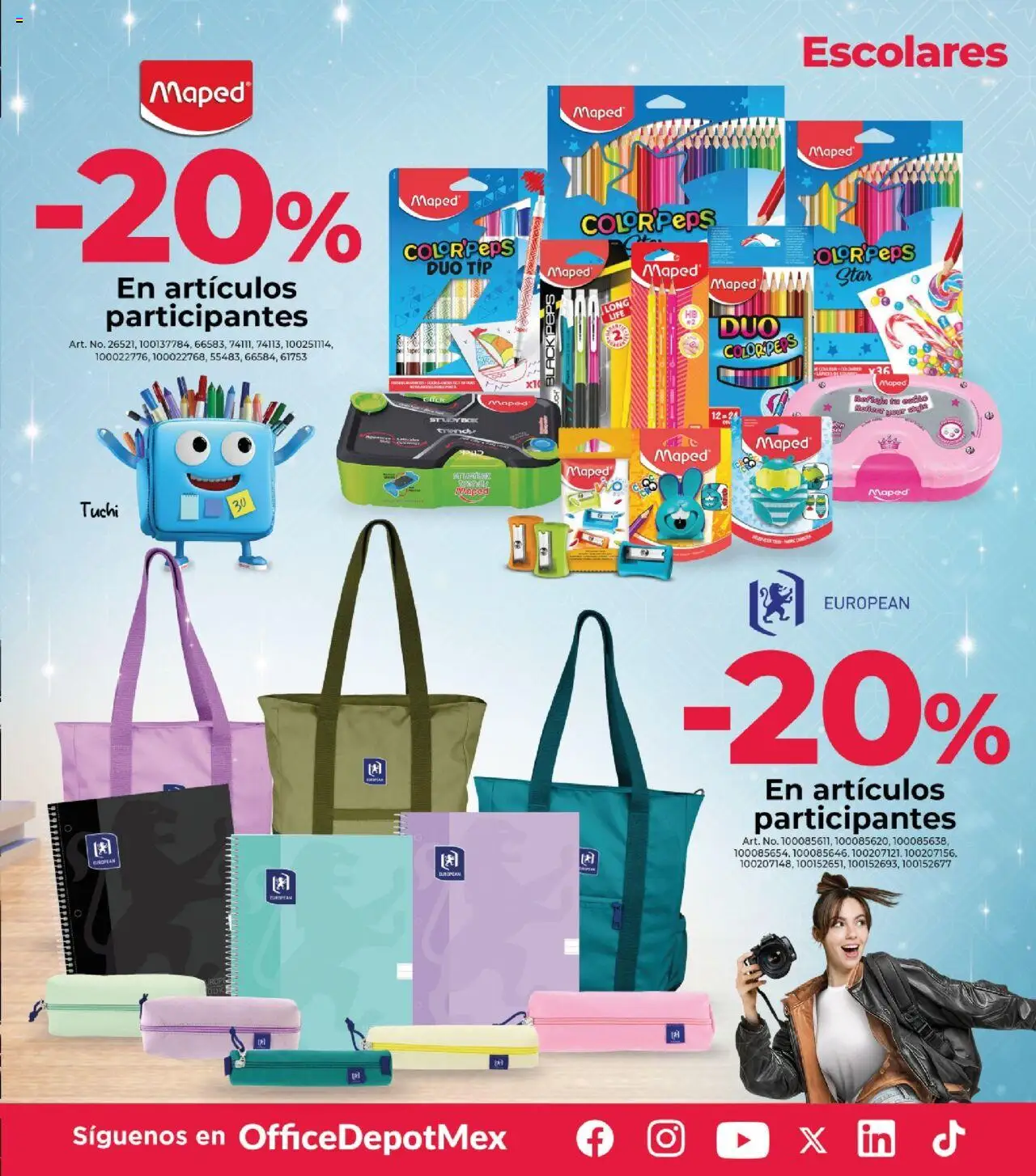 Nuevas ofertas de Office Depot válidas en toda la República Mexicana desde el 01.10.2025. ¡Encuentra las mejores ofertas en Office Depot - Catálogo! | Página: 18