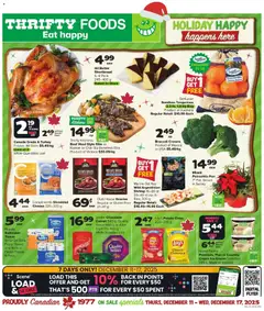 Preview of Thrifty Foods weekly flyer / circulaire from shop Thrifty Foods valid from 11.12.2025