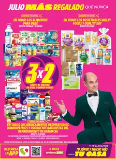 Nuevas ofertas de Soriana válidas en toda la República Mexicana desde el 17.07.2025. ¡Encuentra las mejores ofertas en Soriana - Julio Regalado Híper Nacional! | Página: 7