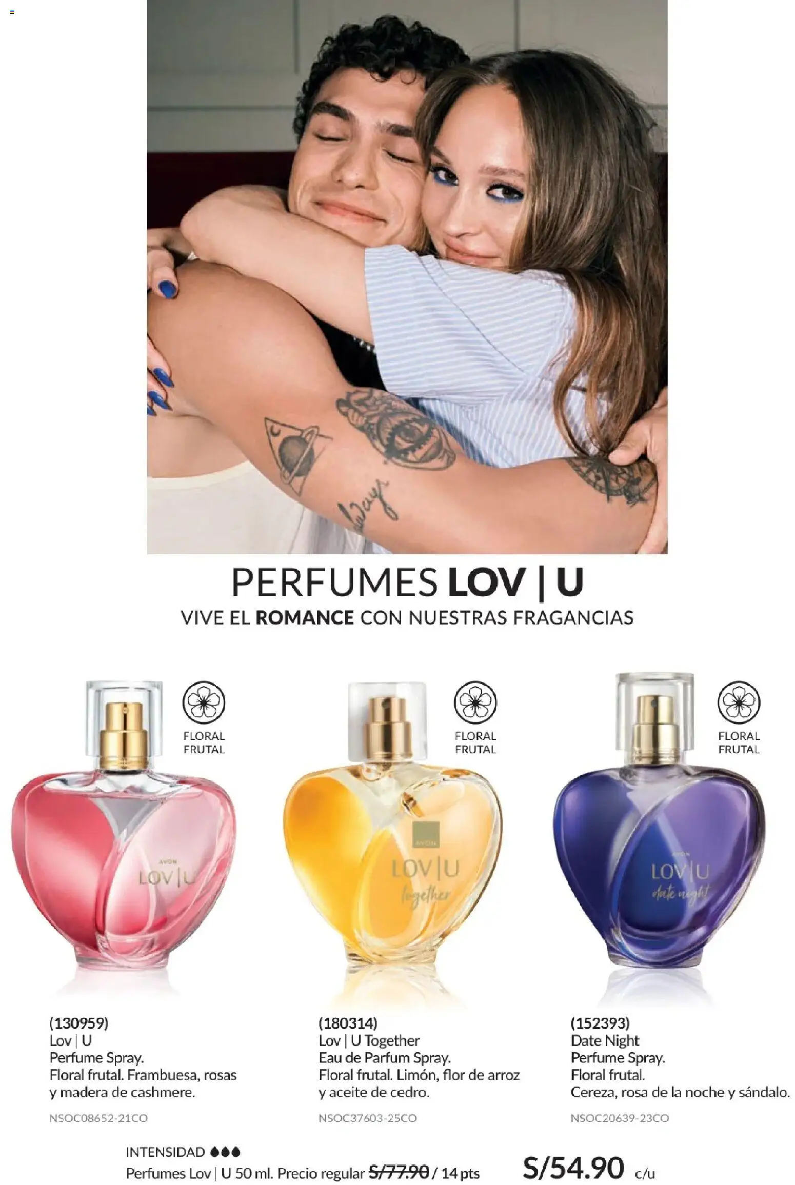 Catálogo Avon válido desde 10.03.2026 | Página: 98 | Productos: Aceite, Arroz, Perfume