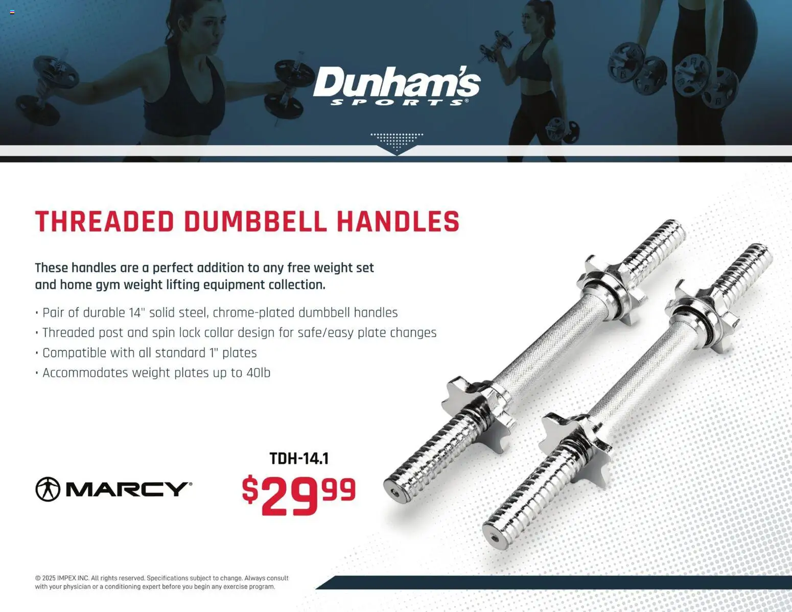 Dunham's Sports Marcy Weight Training Guide - valid from 20.11.2025 | Page: 15 | Products: Weight