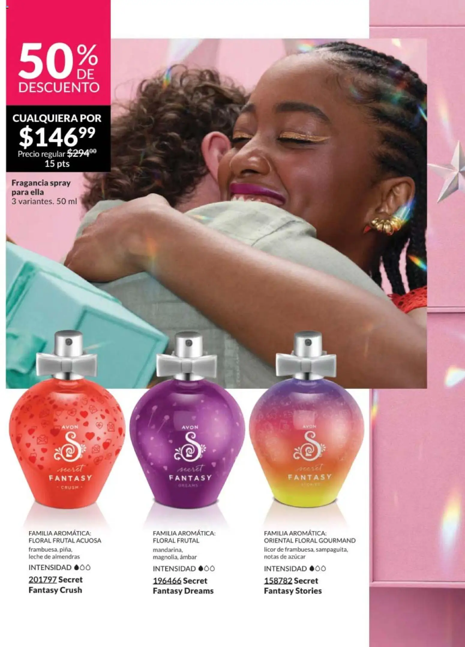 Nuevas ofertas de AVON válidas en toda la República Mexicana desde el 07.11.2025. ¡Encuentra las mejores ofertas en AVON campaña 17 2025! | Página: 60 | Productos: Azúcar, Leche, Perfume, Fragancia