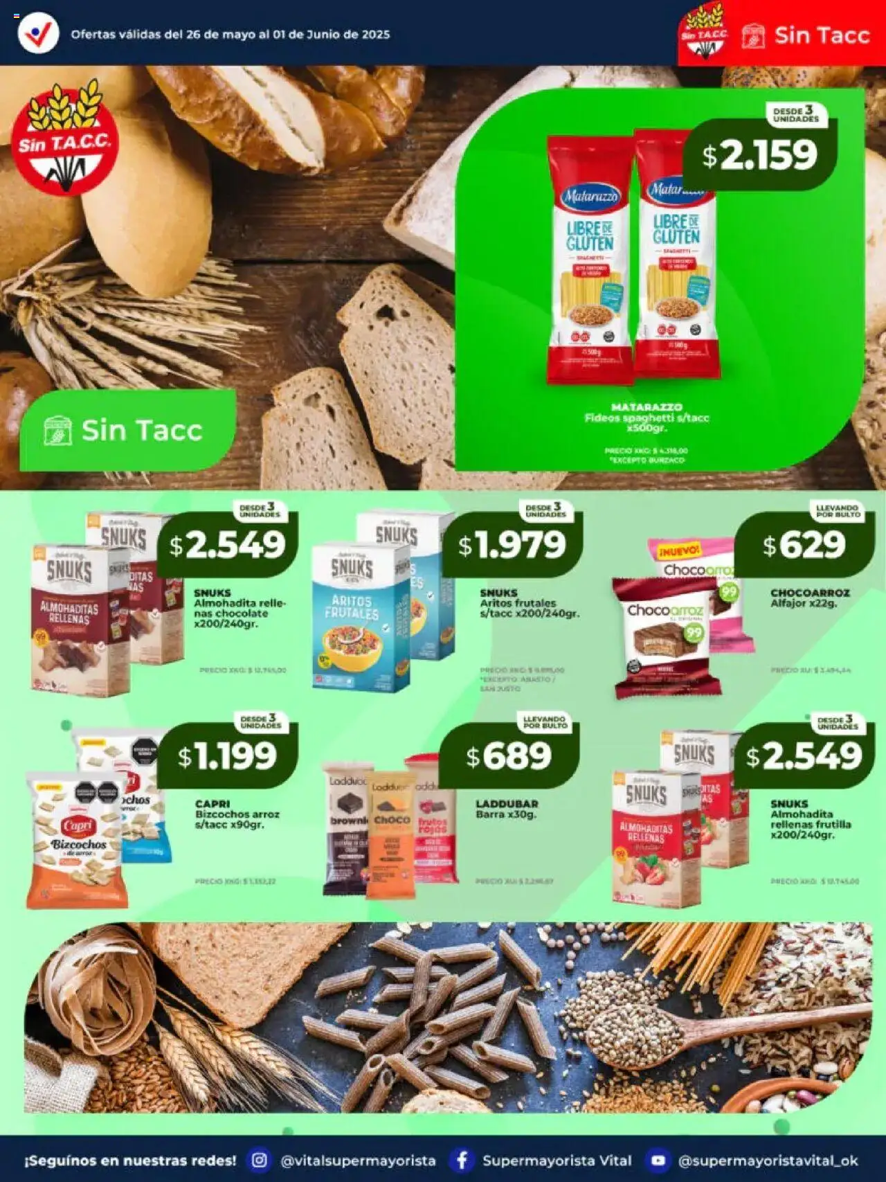 Vital ofertas │ válido desde el 26.05.2025 | Página: 28 | Productos: Frutilla, Chocolate, Alfajor, Arroz