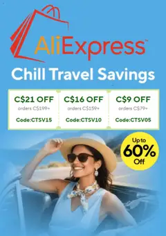 Preview of Aliexpress flyer / circulaire from shop Aliexpress valid from 06.08.2025