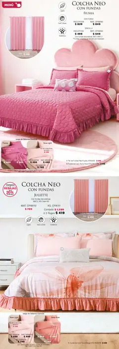Vista previa de Colchas Concord catálogo, nuevo folleto de la tienda, válido en México a partir del 01.02.2026 | Página: 75