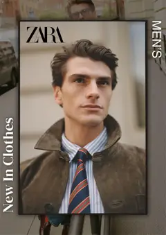 Vista previa de Zara catálogo Men, nuevo folleto de la tienda, válido en México a partir del 01.11.2025